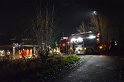 Einsatz BF Koeln PKW im Rhein Mondorf Hersel P119